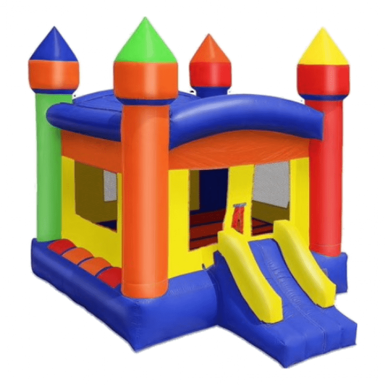 Fun Colors Bounce House with Slide