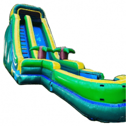 Tropical 25ft Water Slide