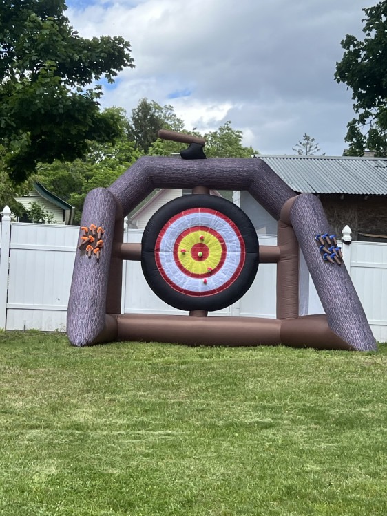 Battle Axe Throwing Inflatable